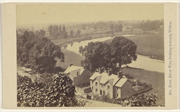 Ross, River Wye, looking towards Wilton; Francis Bedford, English, 1815,1816 - 1894, about 1865; Albumen silver print