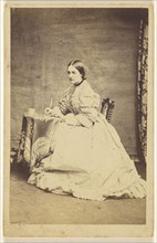 Nelly Campbell. July 1863. Miss C.J. Soddell, ?, E. Goshawk, British, active Harrow, England 1860s - 1870s, July 1863; Albumen