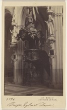 Bruges, Eglise N. Dame; Adolphe Braun, French, 1812 - 1877, 1865 - 1870; Albumen silver print