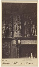 Bruges, Salle du Francs; Adolphe Braun, French, 1812 - 1877, 1865 - 1870; Albumen silver print