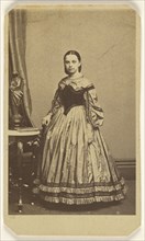 woman, standing; Bendann Brothers, American, active 1850s - 1873, 1865 - 1870; Albumen silver print