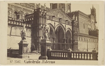 Cattedrale. Palermo; Sommer & Behles, Italian, 1867 - 1874, 1865 - 1870; Albumen silver print