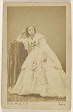 Mme. Blanchard. Op. Com; Delbarre et Cie; 1865 - 1875; Albumen silver print
