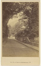 A View in Bonchurch, Isle of Wight; Frank Mason Good, English, 1839 - 1928, 1865 - 1870; Albumen silver print