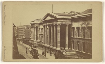 Post office London, England; Valentine Blanchard, British, 1831 - 1901, about 1867; Albumen silver print