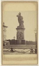 End of Bridge, St. Petersburg Russia; Alfred Lorens, Russian, active St. Peterburg, Russia 1860s - 1880s, 1865 - 1870; Albumen