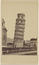 Leaning Tower of Pisa. 22 March 67. An incline of 13 feet from the perpendicular; Enrico Van Lint Italian, active Pisa, Italy