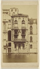 Palazzo Contarini Tusan e Venezia; Carlo Naya, Italian, 1816 - 1882, 1865 - 1875; Albumen silver print