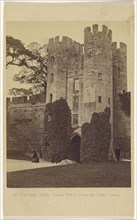 Warwick Castle, Clock Tower, from the Inner Court; Francis Bedford, English, 1815,1816 - 1894, 1862 - 1865; Albumen silver