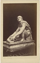 Knife Grinder. Florence, Tribune. sculpture; Sommer & Behles, Italian, 1867 - 1874, March 20, 1867; Albumen silver print