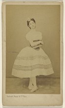 dancer, standing; Radoult & Vaury & Cie; 1862 - 1869; Albumen silver print