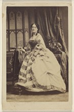 Miss Ricardo; Camille Silvy, French, 1834 - 1910, about 1866; Albumen silver print