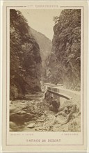 Entree du Desert; G. Margain & Jager; 1865-1870; Albumen silver print