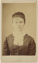 Sarah Eaton, Vermillion Ville, Illinois; American; 1865 - 1870; Albumen silver print