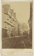 Old Houses at Rochester; Brooks & Taphouse; about 1865; Albumen silver print