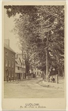 Ludlow England. No. 26. - View in Dinham; Thomas Jones, British, active 1860s - 1870s, 1865 - 1870; Albumen silver print