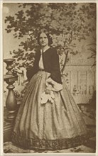 Eliz. Landrine. Mrs. Henry Holt; negative 1865 - 1870; print about 1930; Sepia toned gelatin silver print