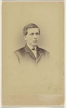 man, printed in vignette-style; S.G. Sheaffer & Company; 1865 - 1870; Albumen silver print