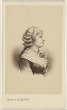 Mme. Roland; E. Desmaisons, French, active 1860s, 1865 - 1870; Albumen silver print