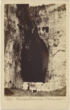 Orcchio Dionisio, Siracusa, Sommer & Behles, Italian, 1867 - 1874, 1865 - 1867; Albumen silver print