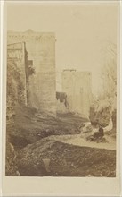 View of the Alhambra, Spain; 1865 - 1870; Albumen silver print