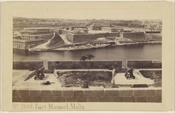 Fort Manoel. Malta; Sommer & Behles, Italian, 1867 - 1874, 1865 - 1875; Albumen silver print