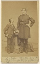 Capt. M.V. Bates Martin Van Buren Bates; W. L. Germon, American, 1823 - 1877, 1861 - 1865; Albumen silver print