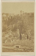 View of the Alhambra, Spain; 1865 - 1870; Albumen silver print