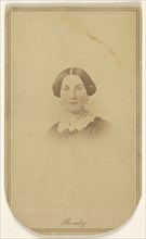 Mrs. Gus. Mother's Grandmother. My gt. grandmother; Mathew B. Brady, American, about 1823 - 1896, 1861 - 1865; Albumen silver