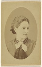 Miss N. Taylor; Andrew W. Jordan, American, active New York, New York 1860s - 1870s, 1875; Albumen silver print