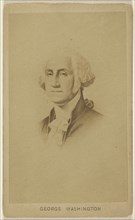 George Washington copy of the Stuart Gilbert painting; American; 1870 - 1880; Albumen silver print
