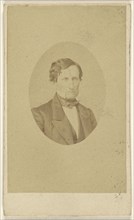 man, printed in vignette-style; James Earle McClees, American, 1821 - 1887, 1862 - 1865; Albumen silver print