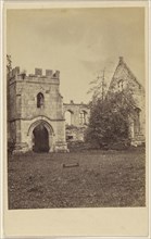 Wingfield Manor Built temp. Henry VI. where Mary Queen of Scots imprisoned 9 years; British; 1865 - 1870; Albumen silver print