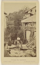 Vues de Savoie. Cascade de Grisy; L. Demay, French, active 1860s - 1870s, 1865 - 1870; Albumen silver print