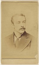 man with moustache; Frederick Gutekunst, American, 1831 - 1917, 1865 - 1875; Albumen silver print