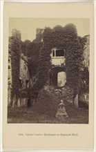 Carew Castle - Entrance to Banquet Hall; Francis Bedford, English, 1815,1816 - 1894, 1864 - 1865; Albumen silver print