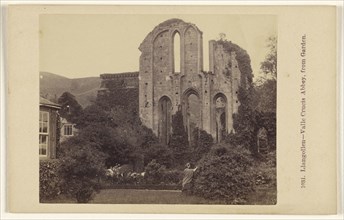 Llangollen - Valle Crucis Abbey, from Garden; Francis Bedford, English, 1815,1816 - 1894, 1864 - 1865; Albumen silver print