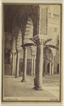 Entrance to Court of the Embassador Alcazar - Seville. 17 April 67; Jose Sierra Payba, Spanish, active Seville, Spain 1860s