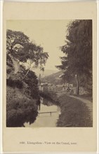 Llangollen - View on the Canal near; Francis Bedford, English, 1815,1816 - 1894, 1864 - 1865; Albumen silver print