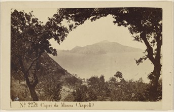 Capri da Massa, Napoli, Sommer & Behles, Italian, 1867 - 1874, 1870 - 1875; Albumen silver print