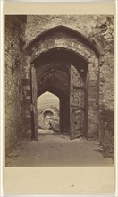 Gateway, Carisbrook Castle; Brown & Wheeler; 1865 - 1866; Albumen silver print
