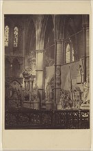 Westminster Abbey. Poet's Corner; George Washington Wilson, Scottish, 1823 - 1893, 1864 - 1867; Albumen silver print