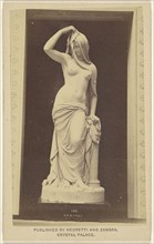 Veritas - a sculpture; Negretti & Zambra, British, active 1850 - 1899, negative 1855; print about 1862; Albumen silver print