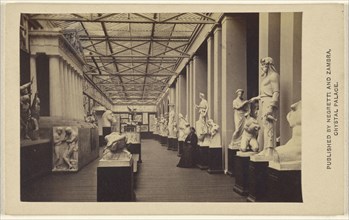 Greek Court; Negretti & Zambra, British, active 1850 - 1899, negative 1855; print about 1862; Albumen silver print
