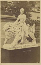 Una and The Lion by John Bell; Negretti & Zambra, British, active 1850 - 1899, negative 1855; print about 1862; Albumen silver