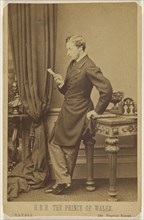 H.R.H. The Prince of Wales; John Jabez Edwin Mayall, English, 1813 - 1901, England, Europe; 1862 - 1864; Albumen silver print