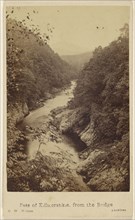 Pass of Killiecrankie, from the Bridge; George Washington Wilson, Scottish, 1823 - 1893, September 28, 1865; Albumen silver