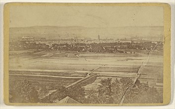 View of Gottingen, Germany; H. Hoyer, German, active Göttingen, Germany 1850s - 1860s, about 1880; Albumen silver print