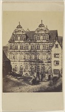 Large country estate, Europe; 1865 - 1875; Albumen silver print