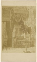 Chambre a Caucer de l'Empereur; French; 1862 - 1864; Albumen silver print